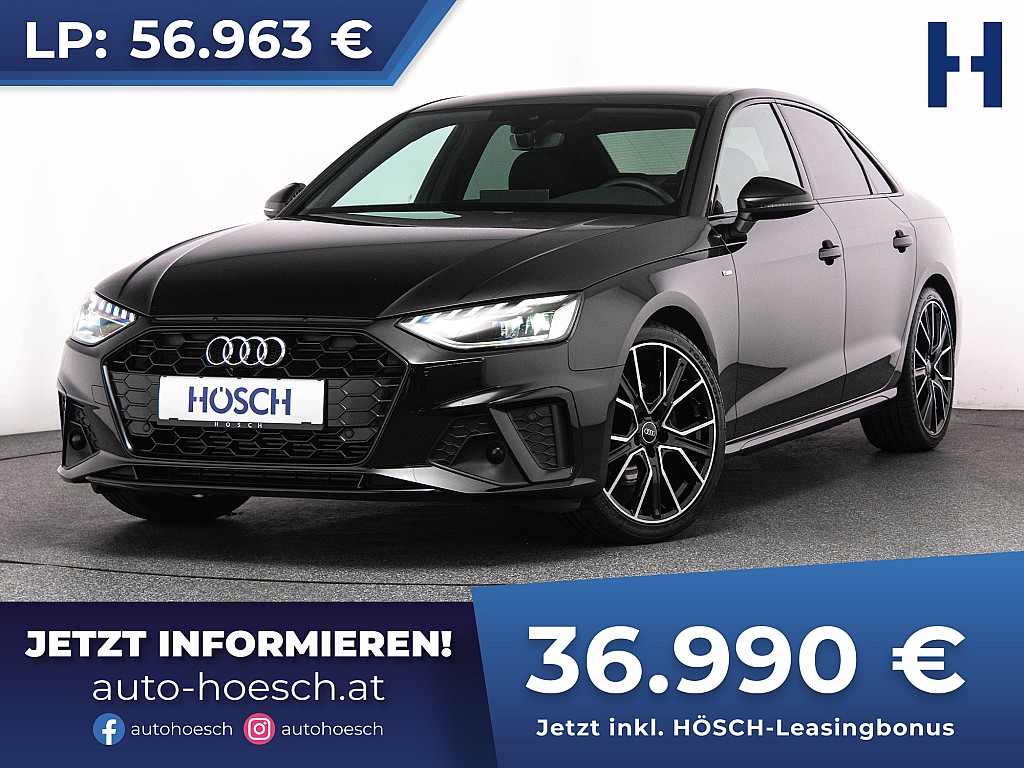 Audi A4 35 TFSI S-Line Aut. MMI+ VIRTUAL ACC++ bei Autohaus Hösch GmbH in 