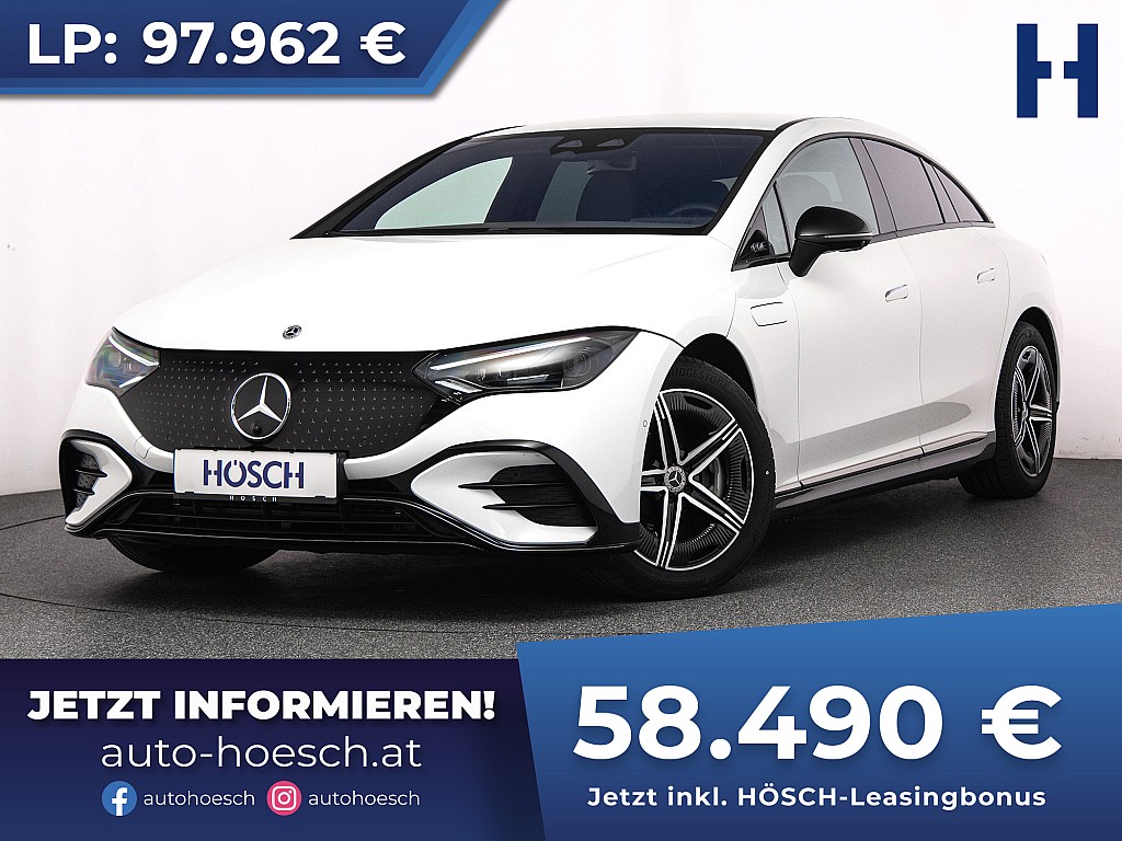 Mercedes-Benz EQE 350 4MATIC AMG PREMIUM NIGHT AHK WIE NEU bei Autohaus Hösch GmbH in 