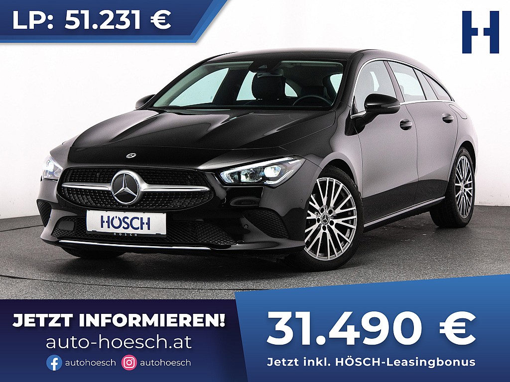 Mercedes-Benz CLA 180d SB PROGRESSIVE EXTRAS WENIG KM++ bei Autohaus Hösch GmbH in 