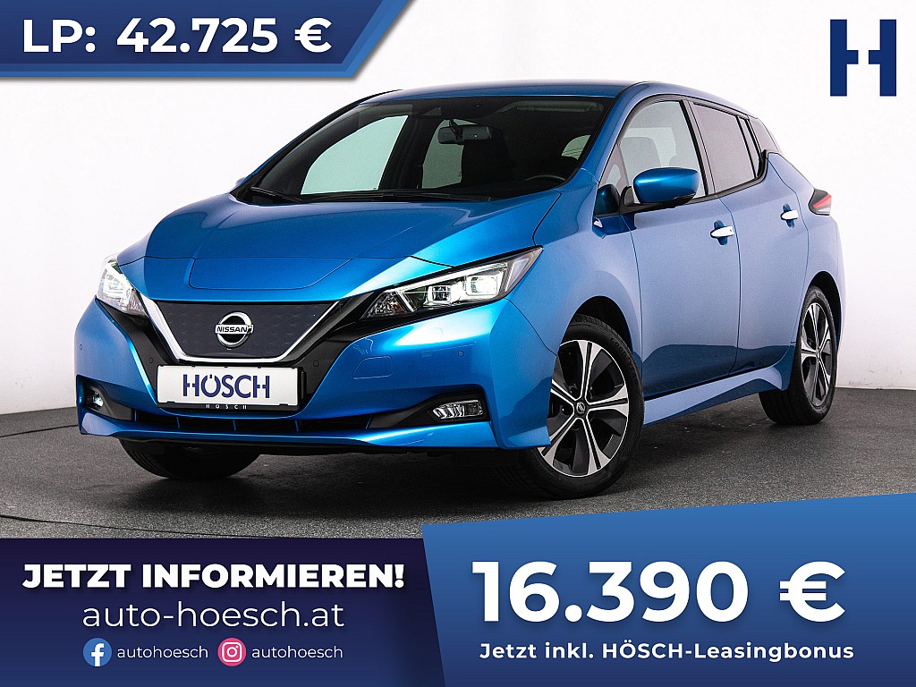 Nissan Leaf N-Connecta LED 360° ACC -62% bei Autohaus Hösch GmbH in 