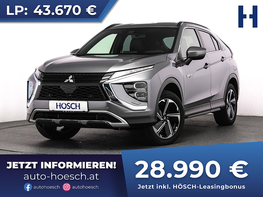 Mitsubishi Eclipse Cross PHEV Intense+ 4WD TAGESZULASSUNG bei Autohaus Hösch GmbH in 