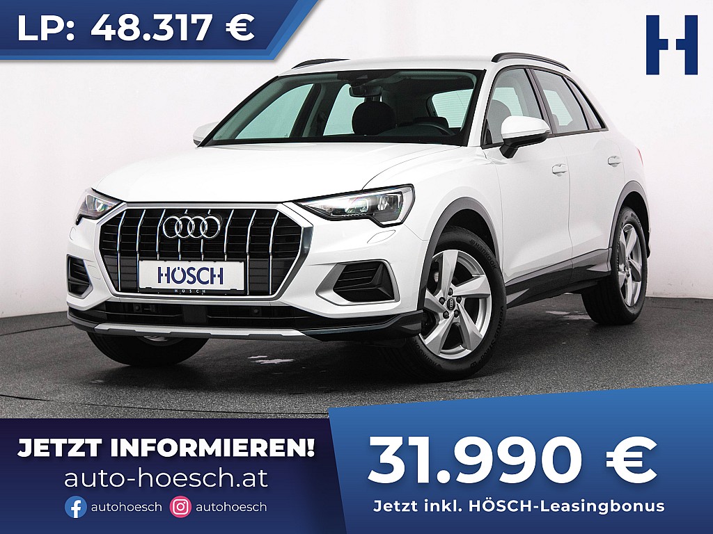 Audi Q3 35 TFSI Advanced Aut. WENIG KM bei Autohaus Hösch GmbH in 