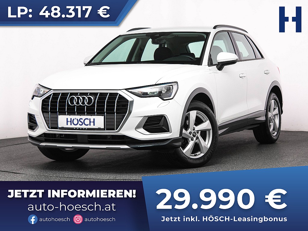 Audi Q3 35 TFSI Advanced Aut. WENIG KM bei Autohaus Hösch GmbH in 