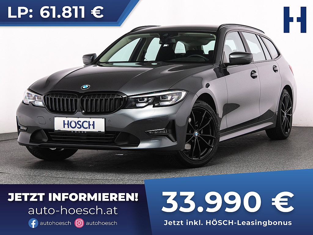 BMW 320d xDrive Touring LIVE PROF WENIG KM -45% bei Autohaus Hösch GmbH in 