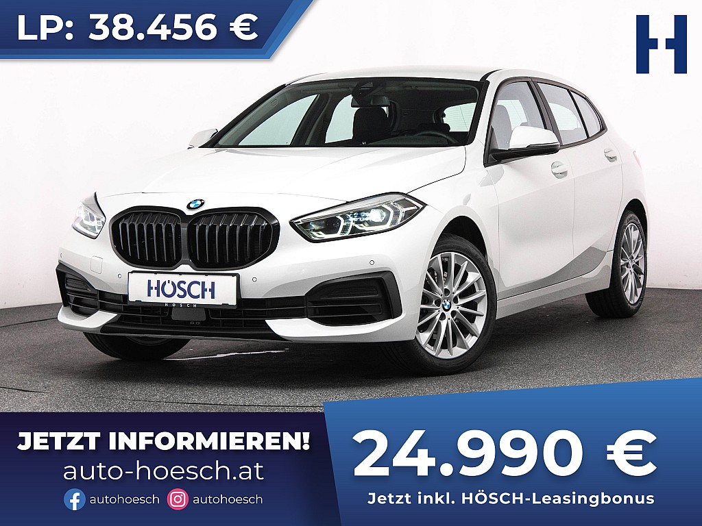 BMW 116i Advantage LIVE PROF LED TOP ANGEBOT bei Autohaus Hösch GmbH in 