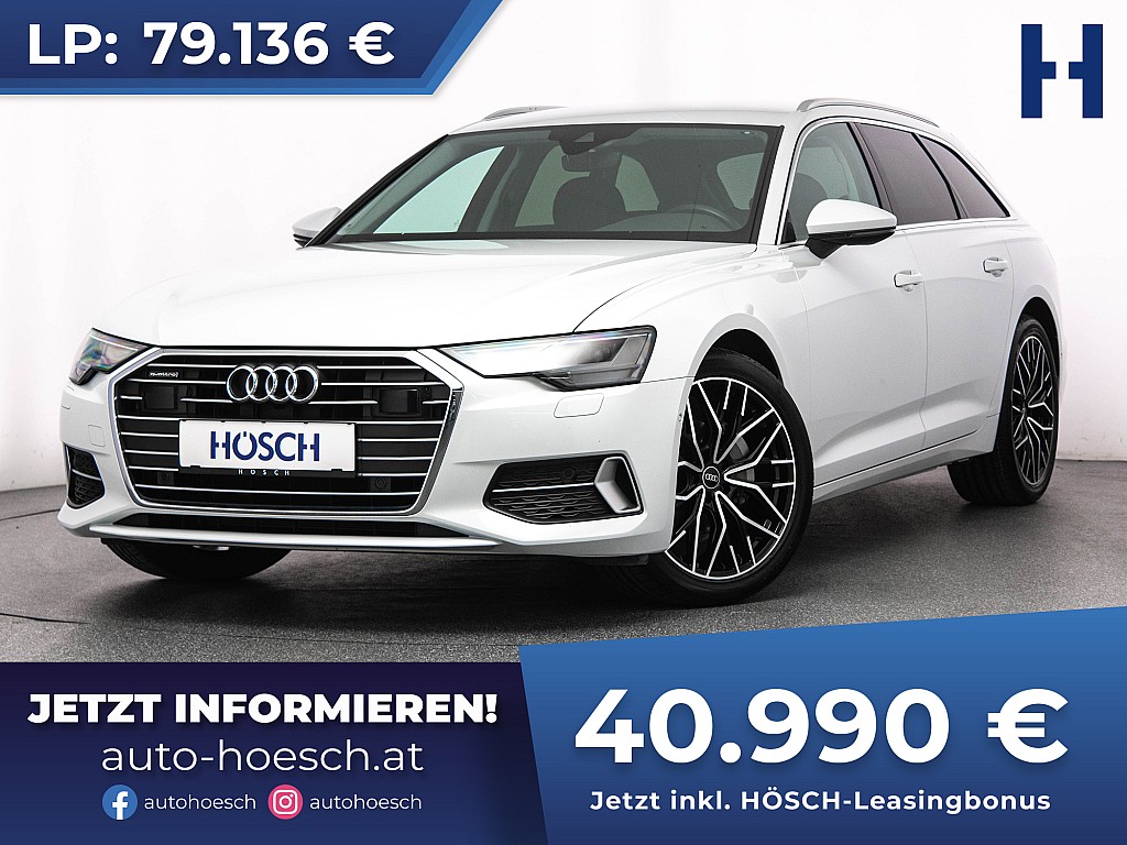 Audi A6 Avant 40 TDI quattro Sport AHK STHZ R-KAM -48% bei Autohaus Hösch GmbH in 