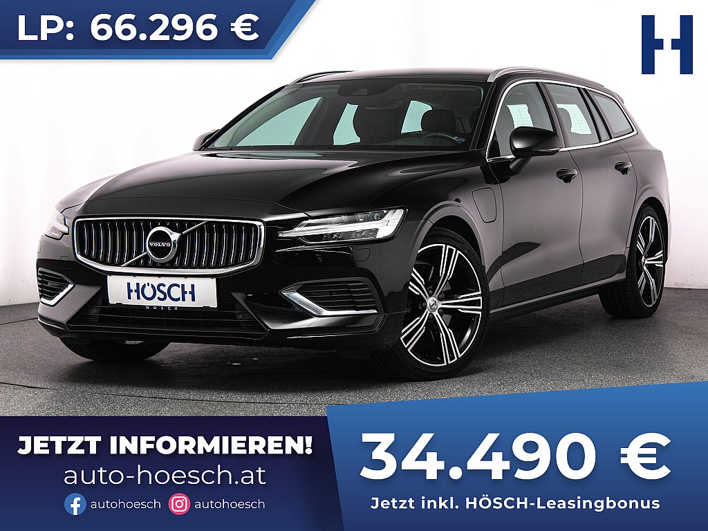 Volvo V60 T6 AWD Inscription 19er LEDER AHK ACC -48% bei Autohaus Hösch GmbH in 