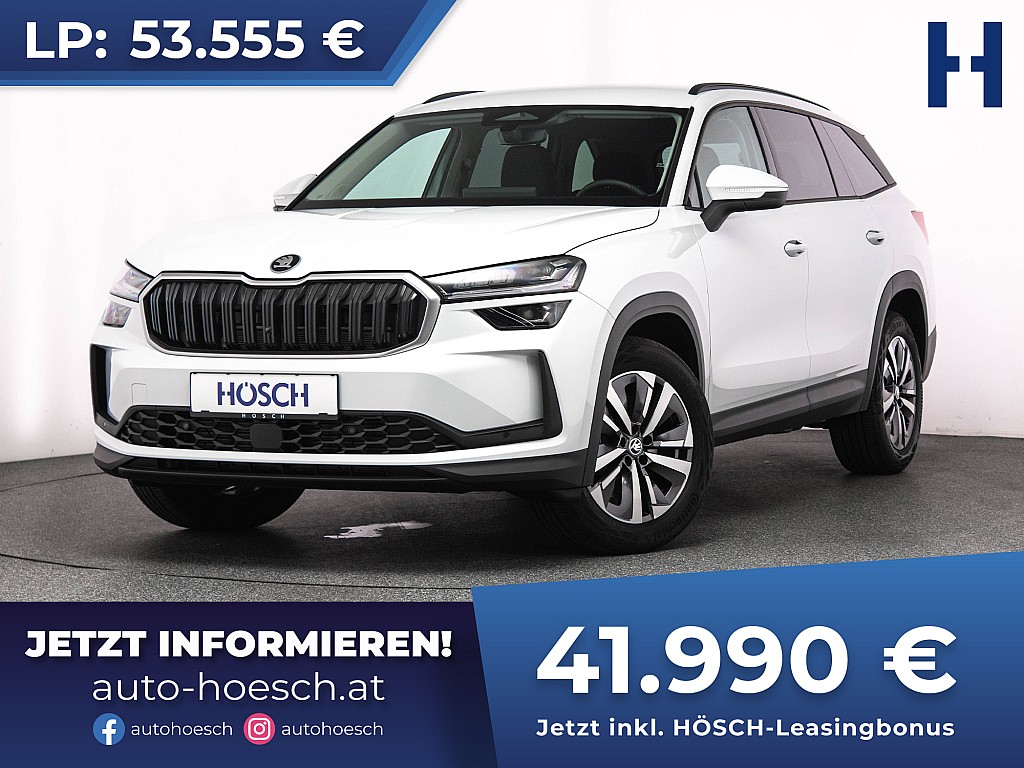 Skoda Kodiaq TSI Selection EXTRAS NEUES MODELL -22% bei Autohaus Hösch GmbH in 