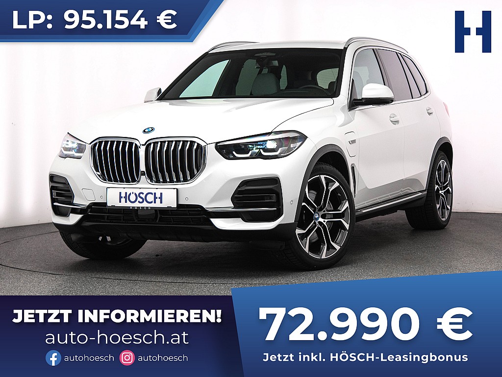 BMW X5 xDrive 45e PARK+ ASSIST PROF 21er WIE NEU!!! bei Autohaus Hösch GmbH in 