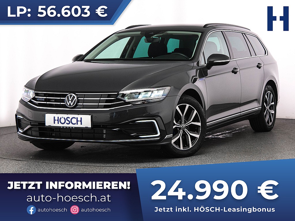 VW Passat Variant GTE WENIG KILOMETER -56% bei Autohaus Hösch GmbH in 