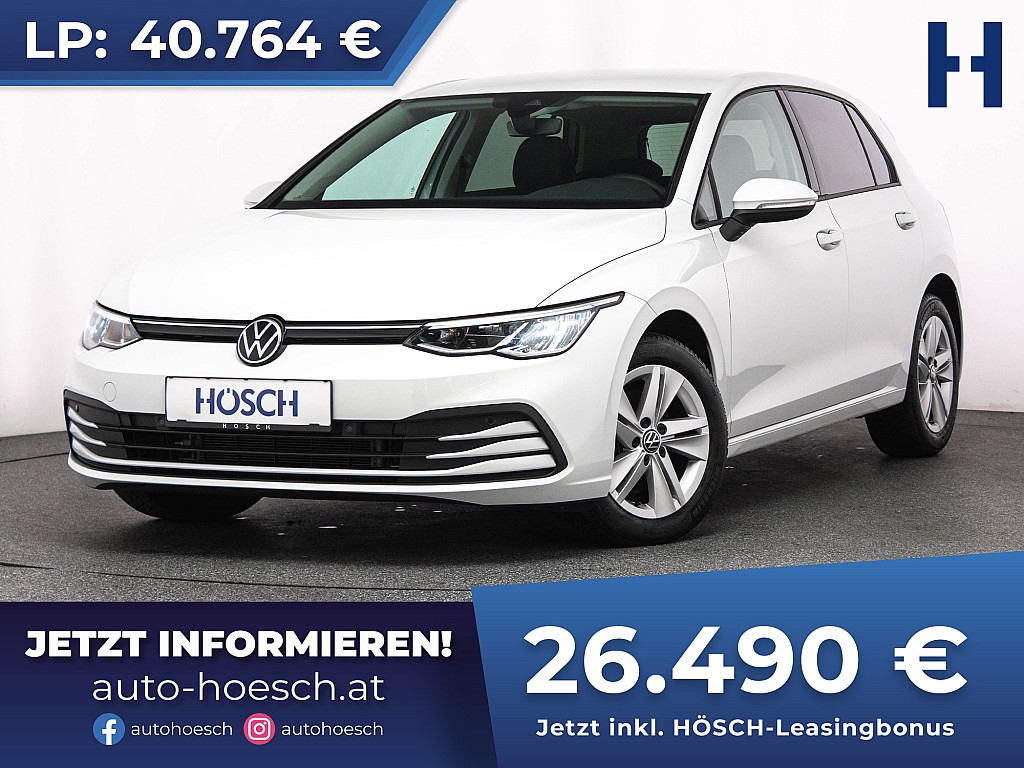 VW Golf 2.0 TDI Life Aut. NAV STHZG ACC KAMERA bei Autohaus Hösch GmbH in 