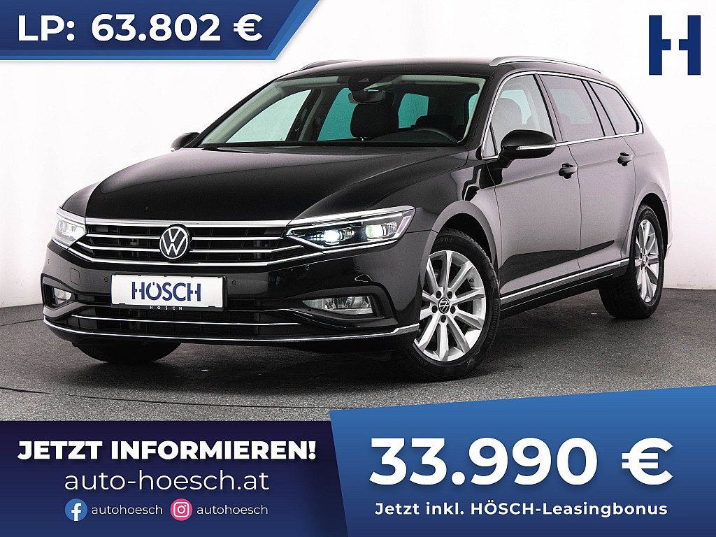 VW Passat Variant Elegance TDI Aut. MATRIX NAV KAMERA bei Autohaus Hösch GmbH in 