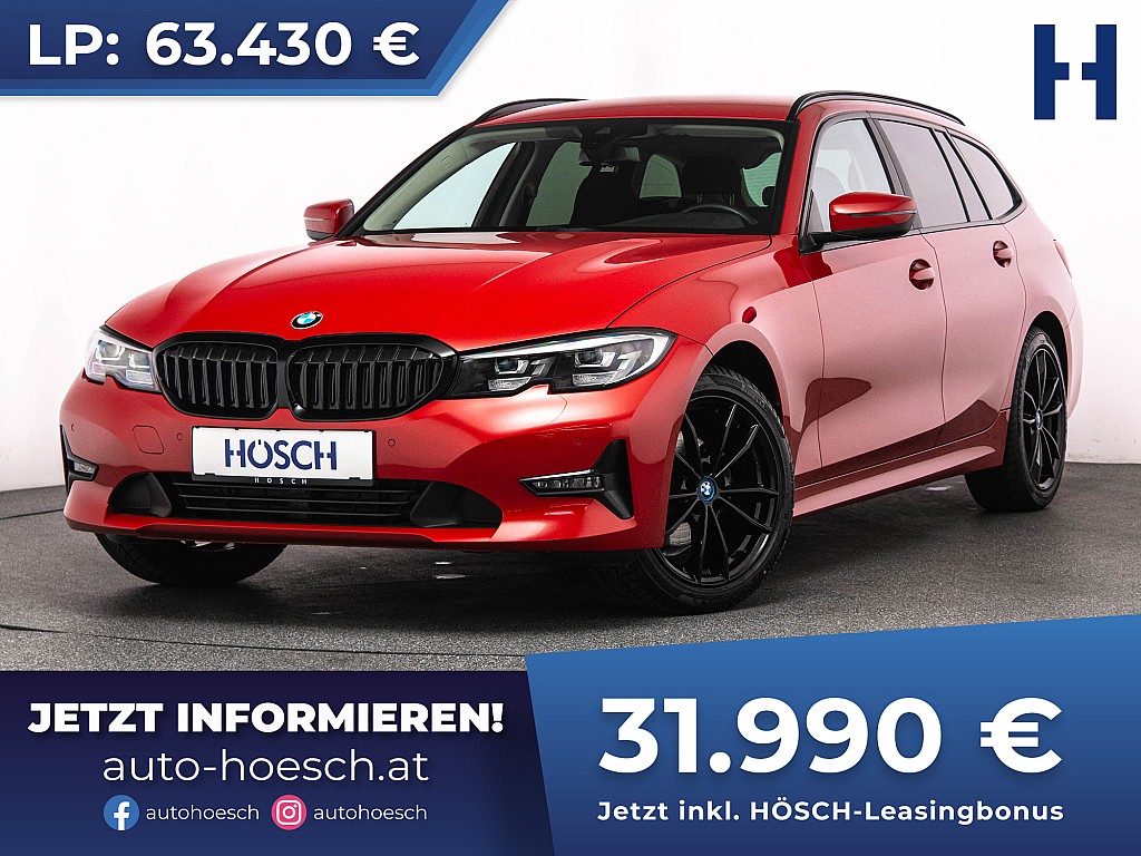 BMW 320d xDrive Touring LIVE PROF AHK -50% bei Autohaus Hösch GmbH in 