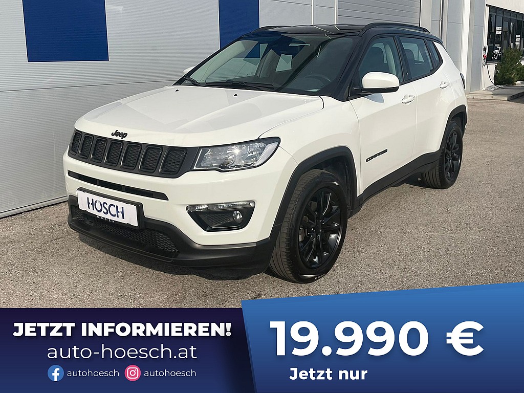 Jeep Compass Night Eagle 1.6 TOP-ZUSTAND 8-fach bei Autohaus Hösch GmbH in 