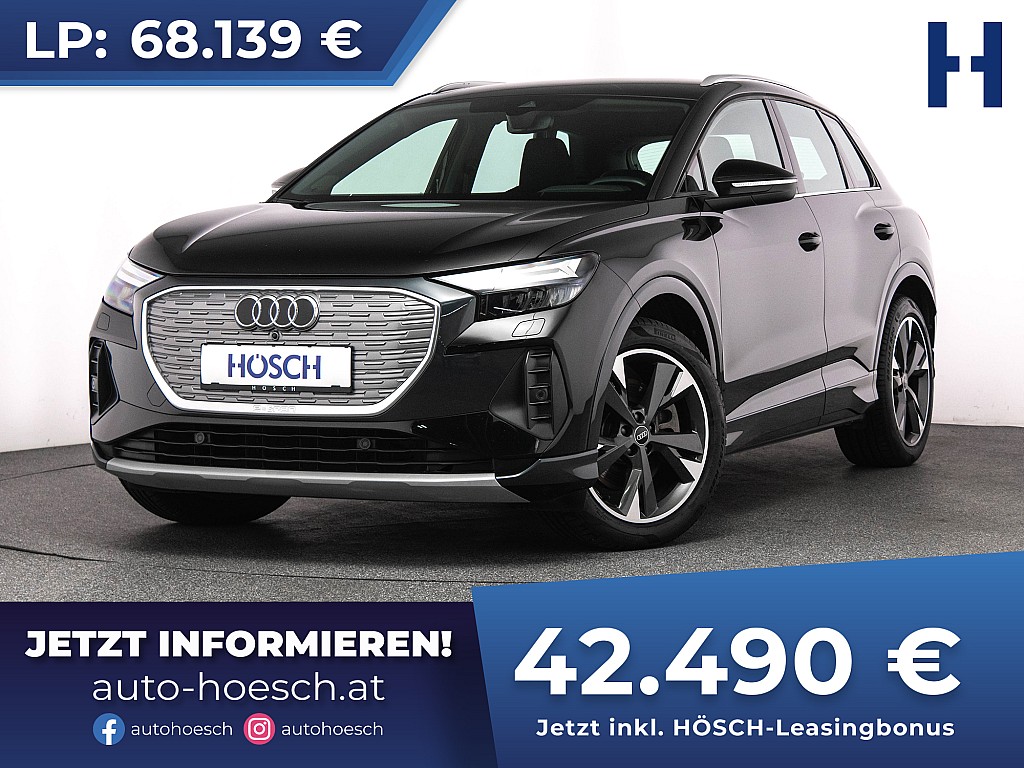 Audi Q4 e-tron 50 quattro Advanced TOP-ANGEBOT bei Autohaus Hösch GmbH in 