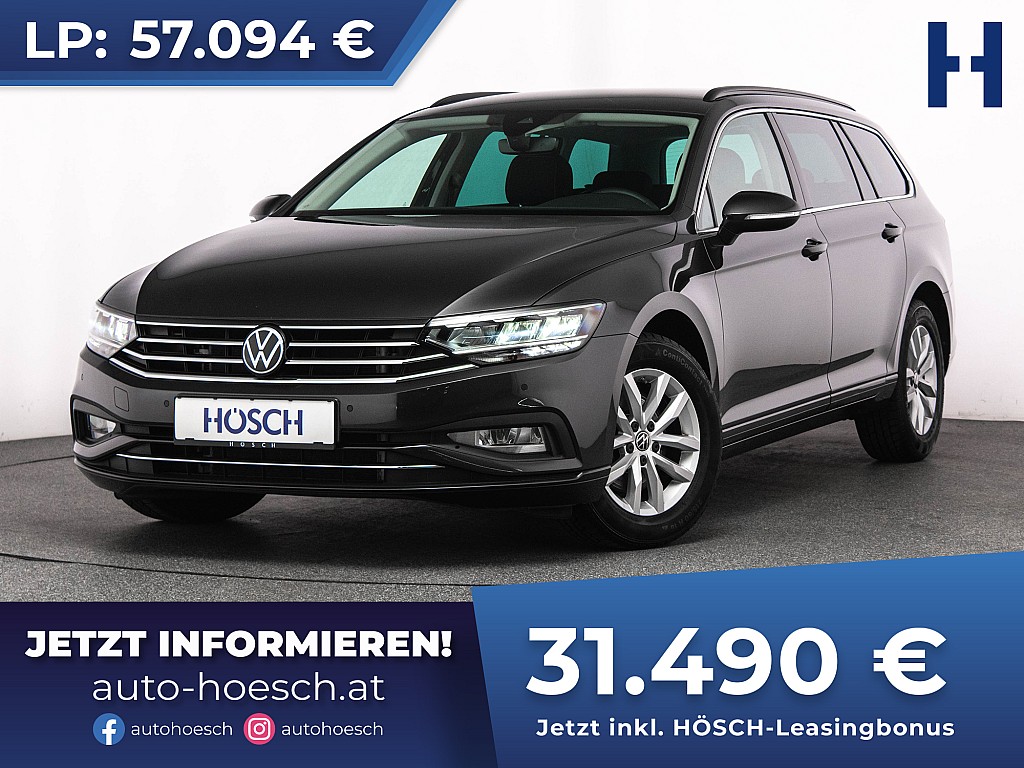 VW Passat Variant 2.0 TDI Business Aut. AHK ACC -45% bei Autohaus Hösch GmbH in 