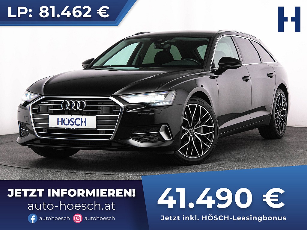 Audi A6 Avant 40 TDI quattro AHK STHZ ACC -49% bei Autohaus Hösch GmbH in 