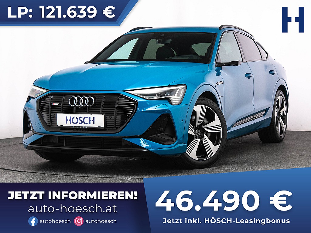 Audi e-tron SB 55 quattro 2xS-Line TRAUMEXTRAS -62% bei Autohaus Hösch GmbH in 