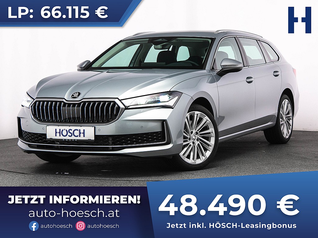 Skoda Superb Combi TDI 4×4 Selection NEUES MODELL bei Autohaus Hösch GmbH in 