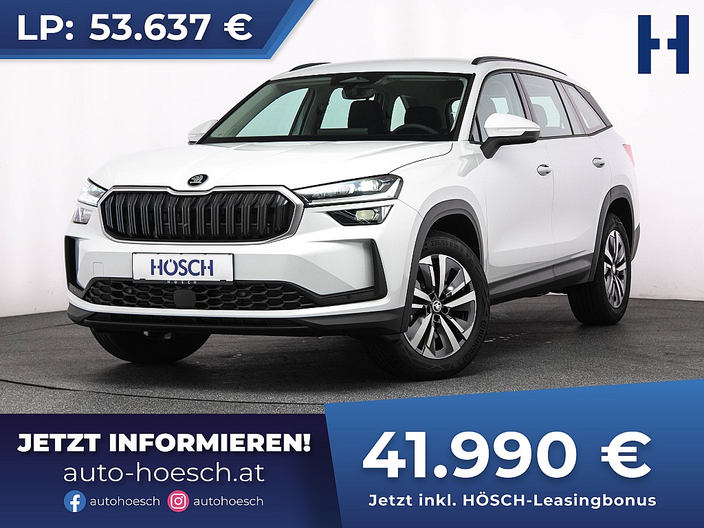 Skoda Kodiaq TSI Selection EXTRAS NEUES MODELL -22% bei Autohaus Hösch GmbH in 