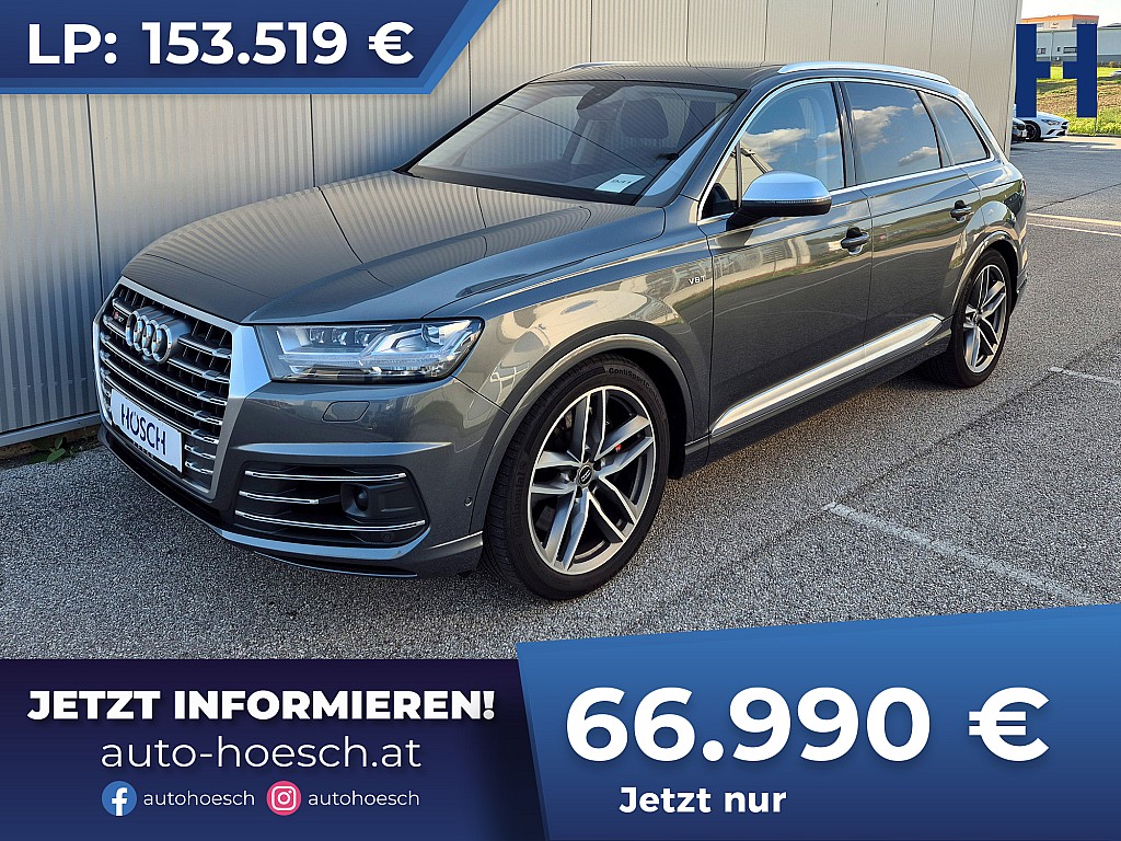 Audi SQ7 4.0 TDI quattro TRAUMEXTRAS 8-fach bei Autohaus Hösch GmbH in 