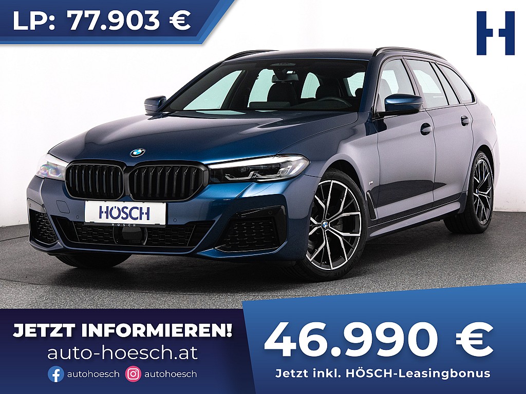 BMW 520d Touring M-Sport WIE NEU -40% bei Autohaus Hösch GmbH in 