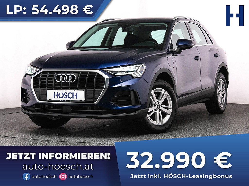 Audi Q3 45 TFSI e PHEV WENIG KILOMETER WIE NEU bei Autohaus Hösch GmbH in 