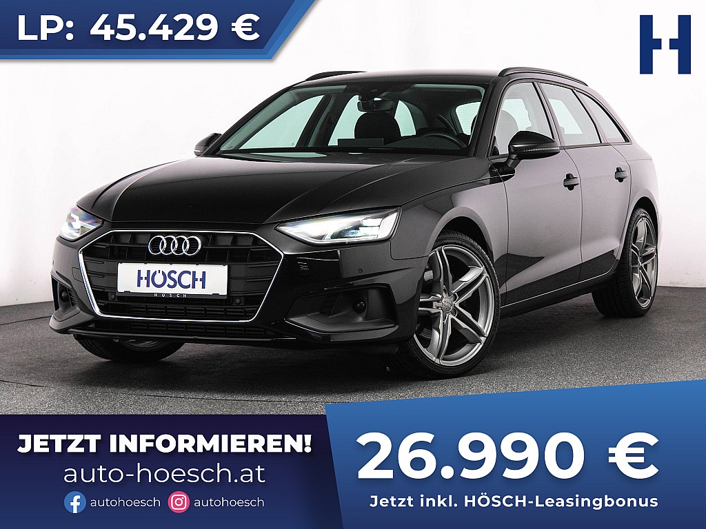 Audi A4 Avant 35 TFSI ERSTBESITZ EXTRAS++ bei Autohaus Hösch GmbH in 