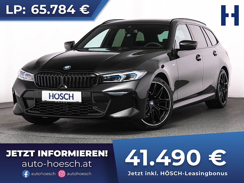 BMW 316d Touring M-Sport 19er LEDER PANO adapt. LED bei Autohaus Hösch GmbH in 