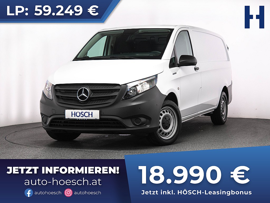 Mercedes-Benz Vito Elektro lang VIELE EXTRAS -68% (16.658.- netto) bei Autohaus Hösch GmbH in 