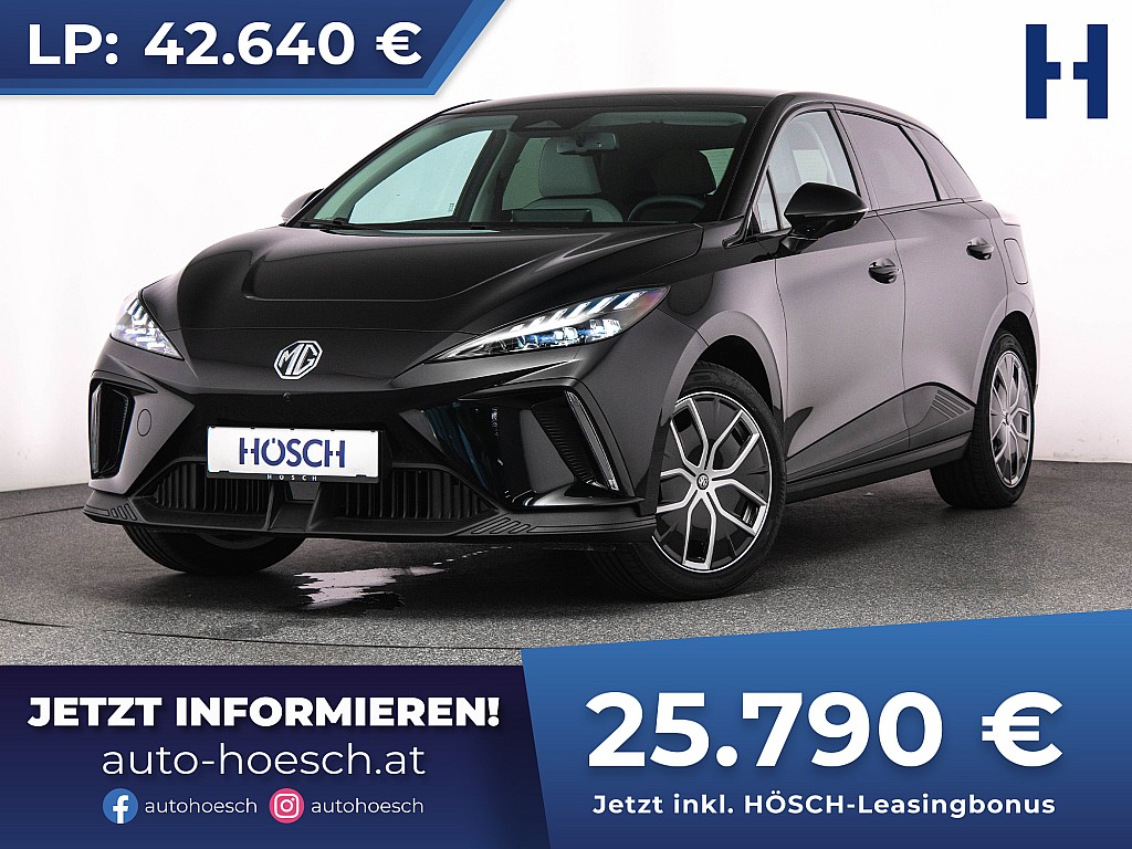 MG MG4 64kWh Luxury NEUWAGEN -40% inkl. BONUS bei Autohaus Hösch GmbH in 