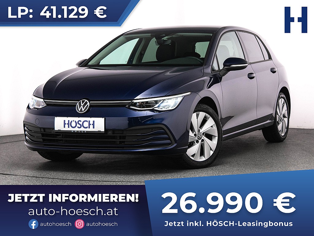 VW Golf 2.0 TDI Life Aut. NAV STHZG ACC KAMERA bei Autohaus Hösch GmbH in 