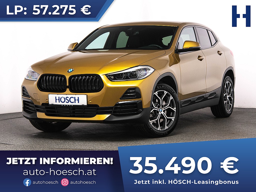 BMW X2 sDrive 20d Advantage Plus Aut. WERKSWAGEN -38% bei Autohaus Hösch GmbH in 