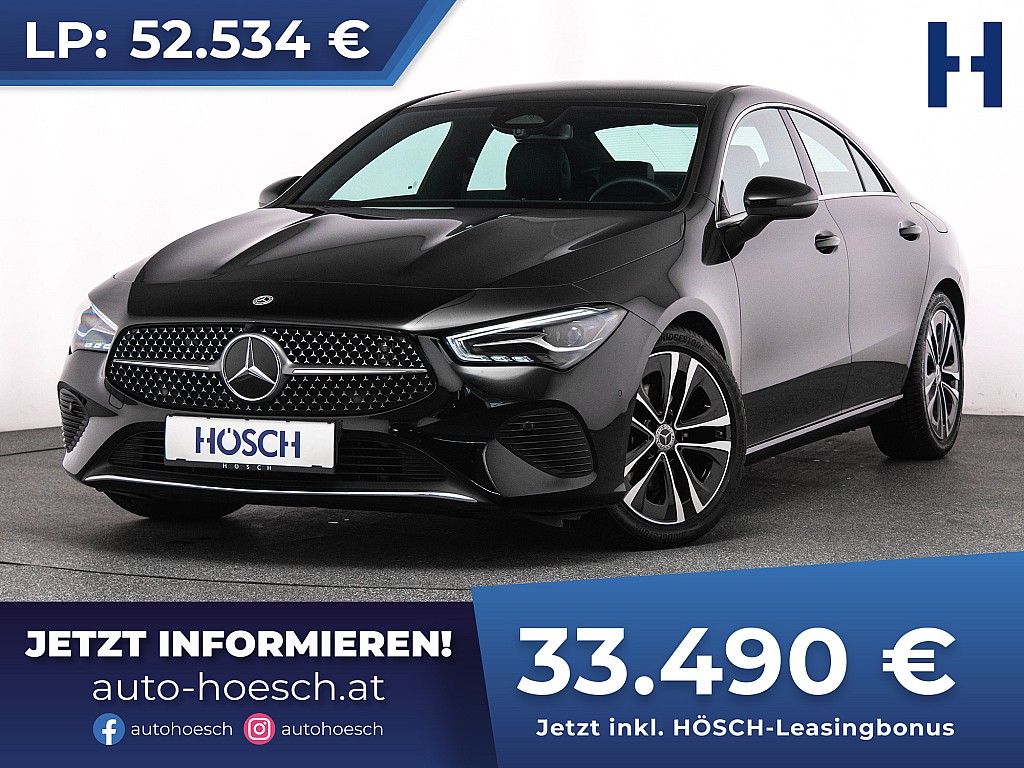 Mercedes-Benz CLA 200 Coupe Progressive LED NAV KAMERA 18er bei Autohaus Hösch GmbH in 