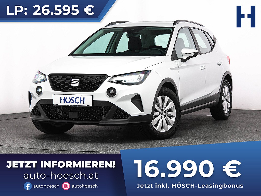 Seat Arona 1.0 TSI Style TOP-ANGEBOT -36% bei Autohaus Hösch GmbH in 