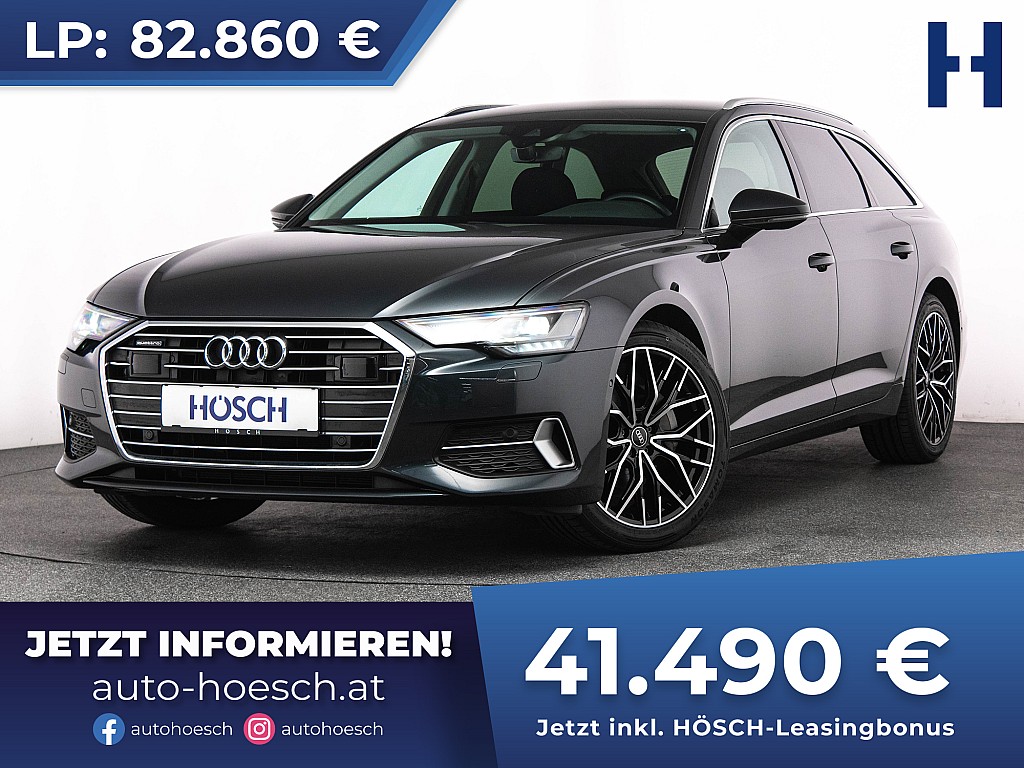 Audi A6 Avant 40 TDI quattro AHK STHZ ASSISTENZ -50% bei Autohaus Hösch GmbH in 