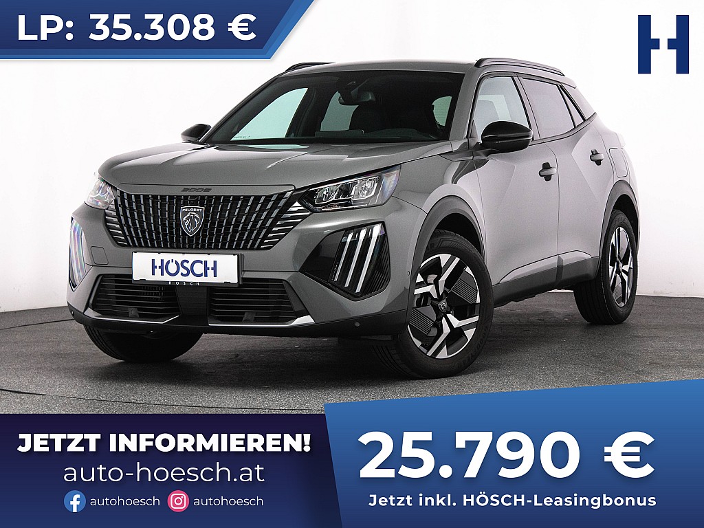 Peugeot 2008 SUV PureTech 130 Allure Aut. EXTRAS WIE NEU bei Autohaus Hösch GmbH in 