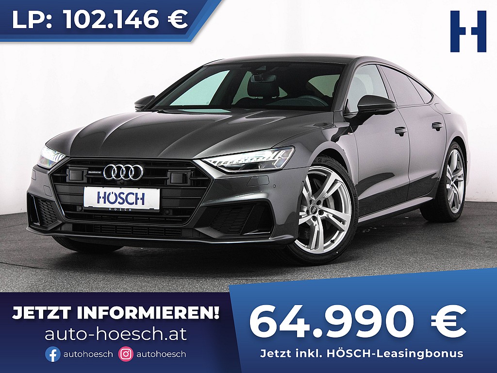 Audi A7 SB 50 TFSI e quattro 2xS-Line TOP-EXTRAS bei Autohaus Hösch GmbH in 