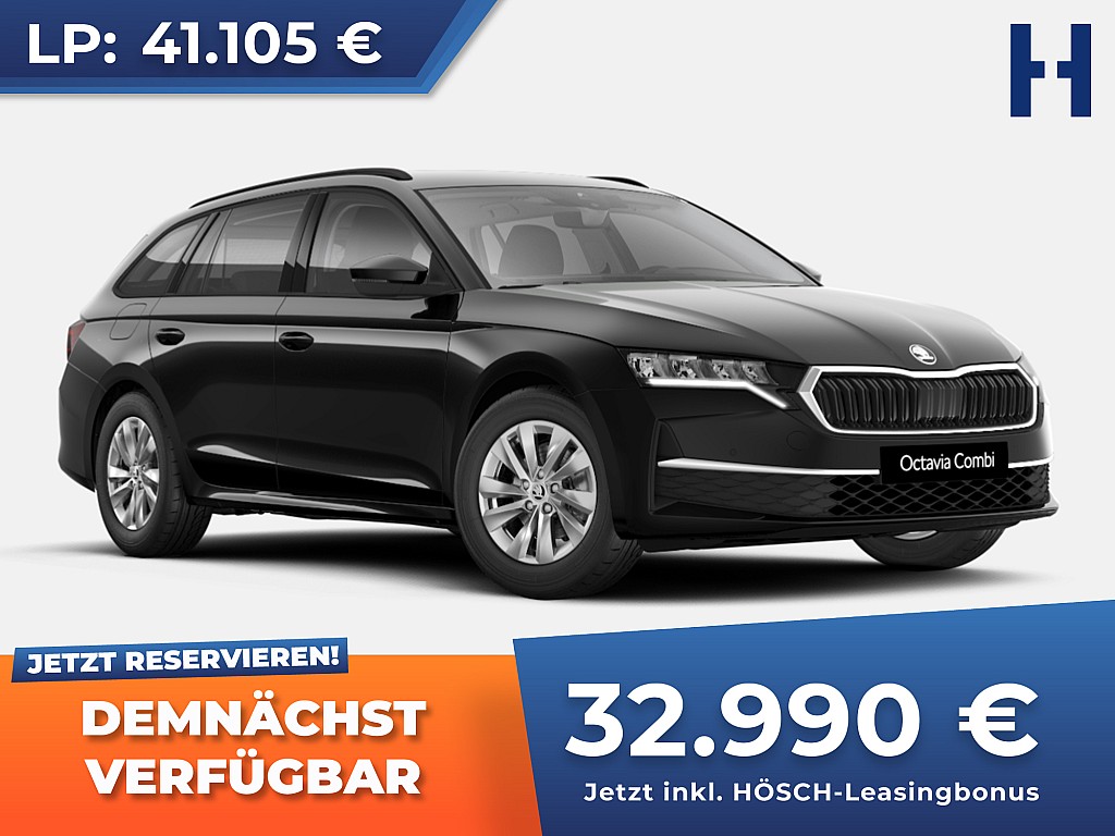 Skoda Octavia Combi 2.0 TDI Selection Aut. NEUES MODELL bei Autohaus Hösch GmbH in 