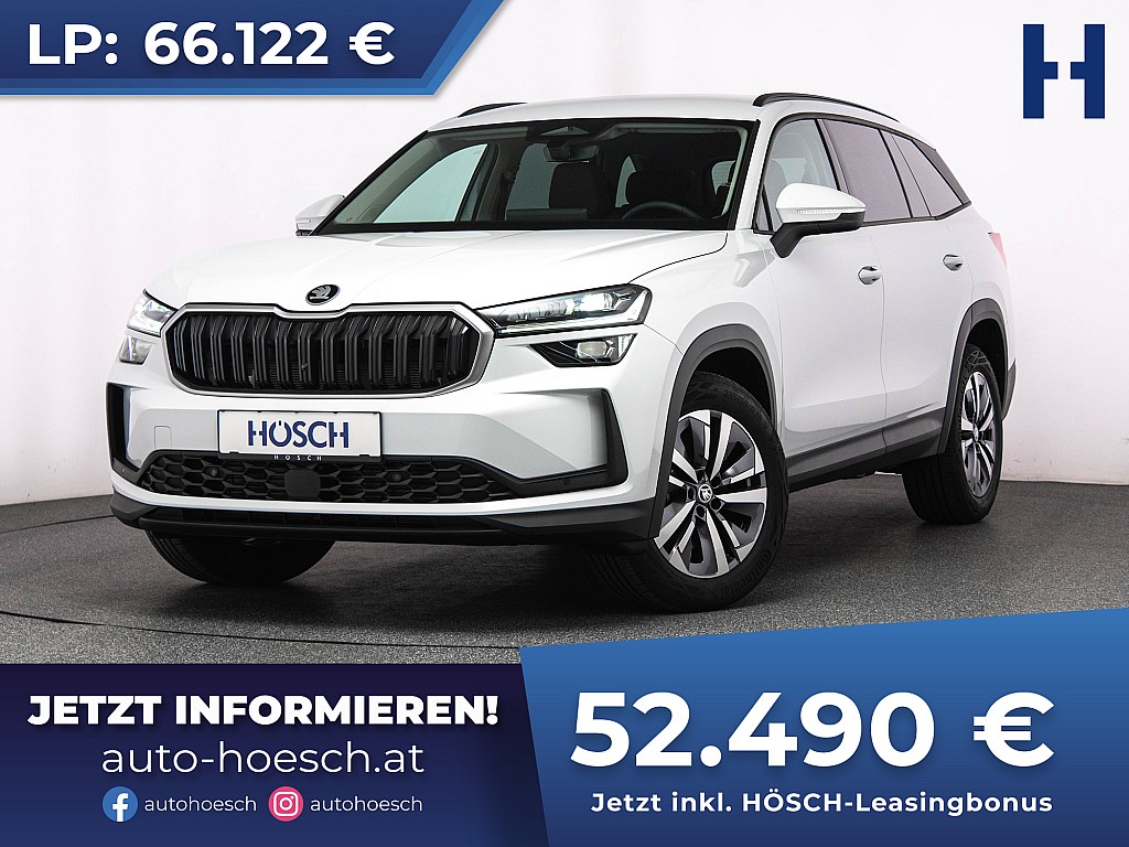 Skoda Kodiaq TDI 4×4 Selection MATRIX 7-SITZER LEDER NEU bei Autohaus Hösch GmbH in 