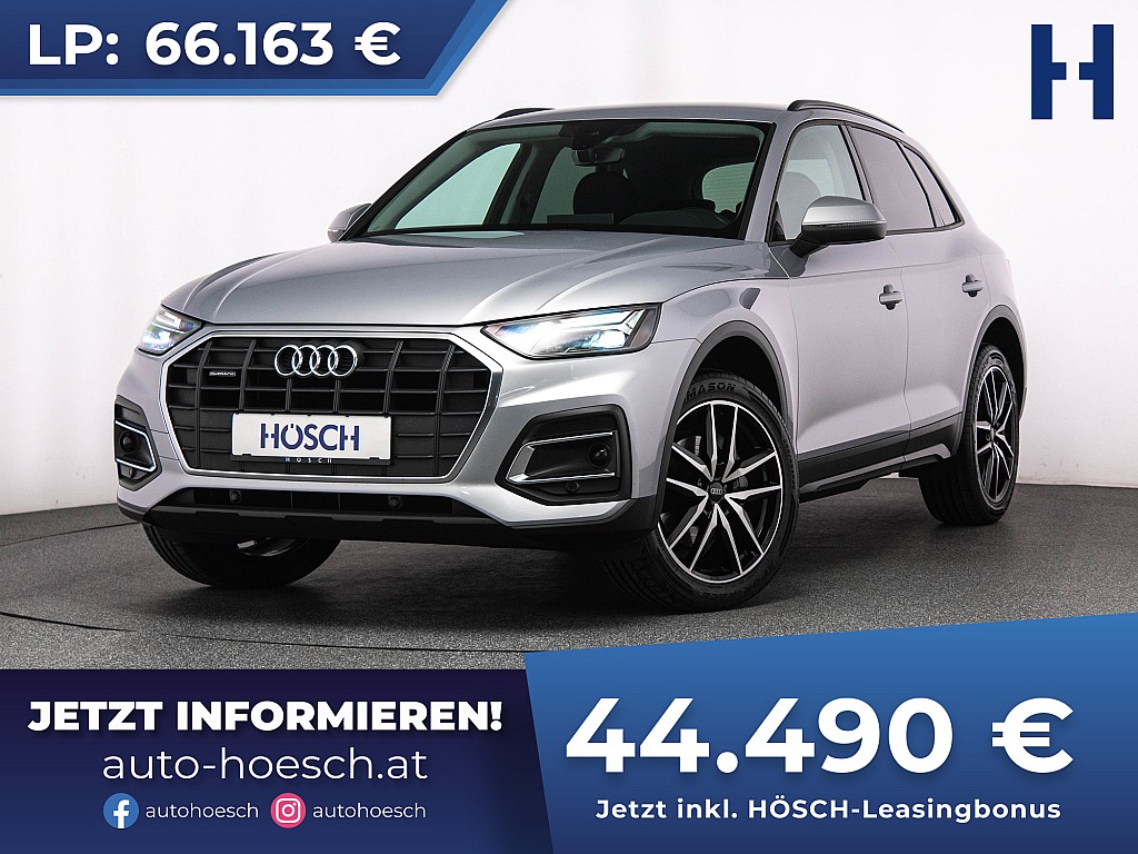 Audi Q5 40 TDI quattro MMI+ Virtual LED SPORTSITZE bei Autohaus Hösch GmbH in 