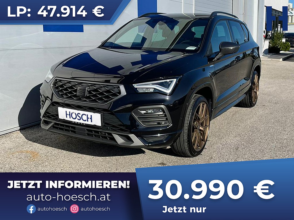 Seat Ateca FR 1.5 TSI Aut. 19er BEATS AHK ACC R-KAM bei Autohaus Hösch GmbH in 