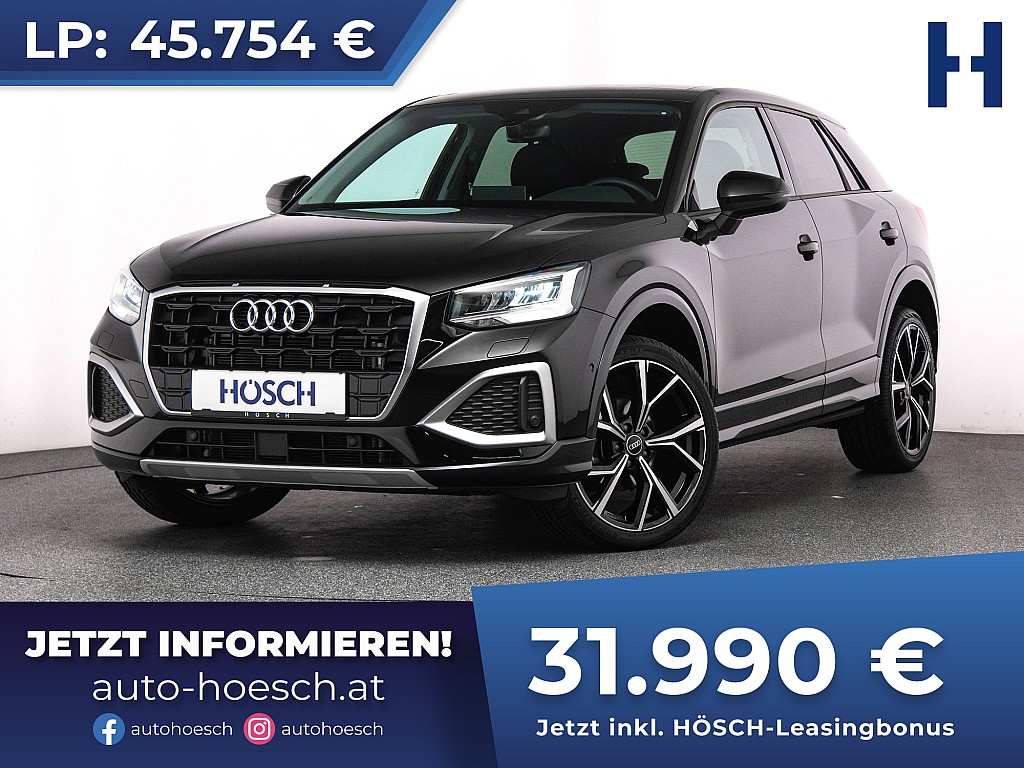 Audi Q2 35 TFSI advanced Aut. LED PANO R-KAMERA++ bei Autohaus Hösch GmbH in 