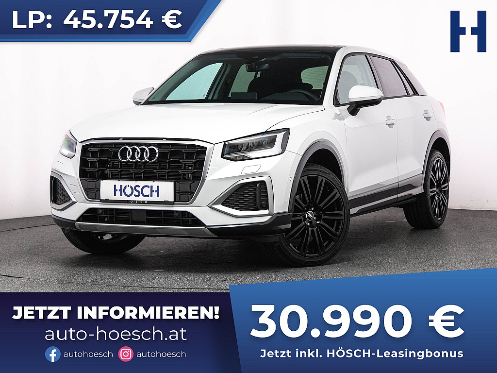 Audi Q2 35 TFSI advanced Aut. LED PANO R-KAMERA++ bei Autohaus Hösch GmbH in 