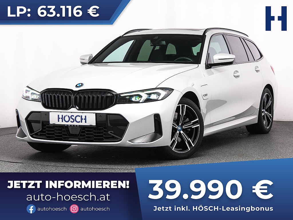 BMW 3 320e Touring M-Sport LIVE PROF PANO AHK bei Autohaus Hösch GmbH in 