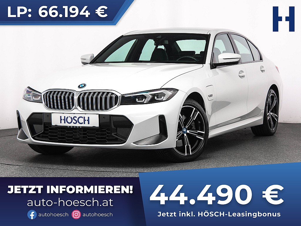 BMW 330e xDrive M-Sport LIVE PLUS AHK R-KAMERA bei Autohaus Hösch GmbH in 