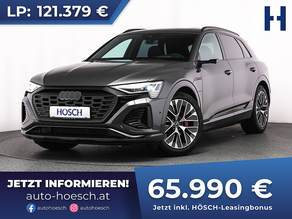 Audi Q8 55 e-tron quattro S-Line TRAUMEXTRAS -46% bei Autohaus Hösch GmbH in 