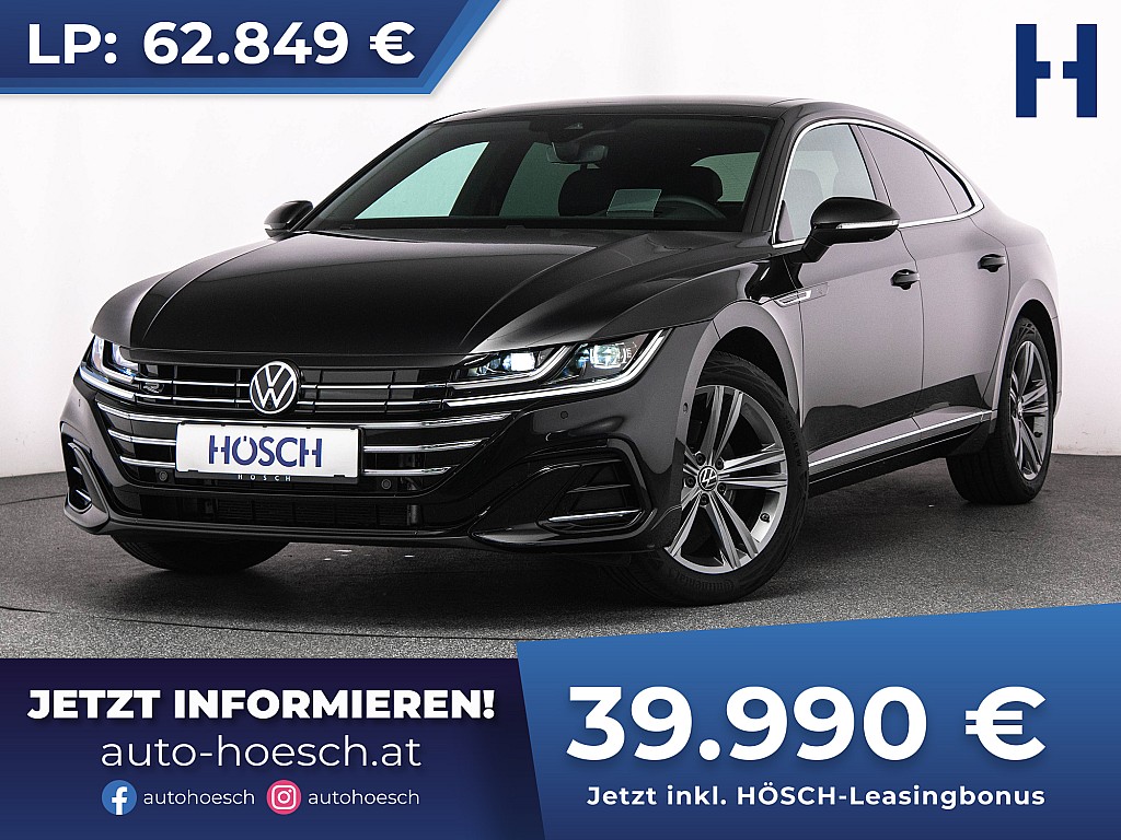 VW Arteon eHybrid R-Line MATRIX PANO AHK 360° ACC bei Autohaus Hösch GmbH in 