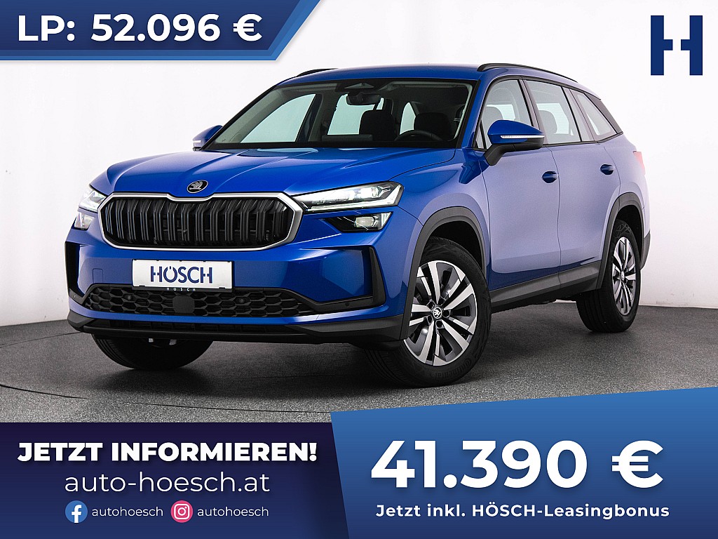 Skoda Kodiaq TSI Selection EXTRAS NEUES MODELL -22% bei Autohaus Hösch GmbH in 