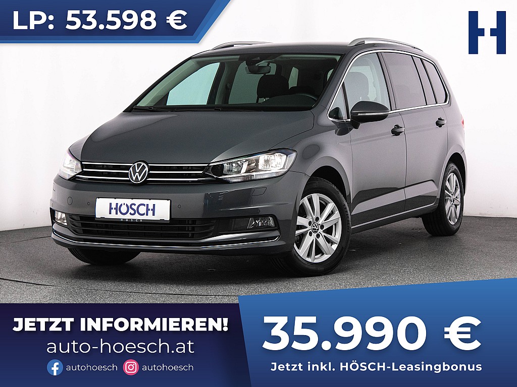 VW Touran 1.5 TSI Highline Aut. 7-SITZE WIE NEU bei Autohaus Hösch GmbH in 